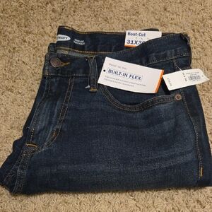 Old Navy Dark Blue Bootcut Jeans